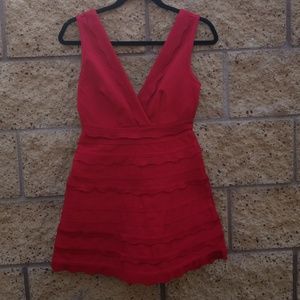 Nasty Gal Red Mini Dress